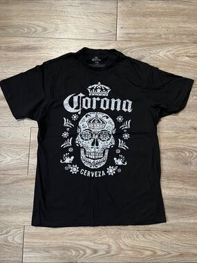 Stylish woman Corona Black T-shirt classic design